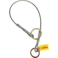 Adaptateur pour c&acirc;ble &agrave; deux anneaux, Fixation universelle, Usage Temporaire Distribution Industrielle GC