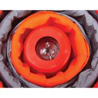 Collapsible Traffic Cone, 18" H, Orange Distribution Industrielle GC