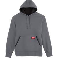 Midweight Pullover Hoodie, Men's, Small, Grey Distribution Industrielle GC