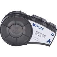 Self-Laminating Wrap Around Labels with Ribbon, Black Distribution Industrielle GC