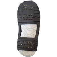 Brass Stride&reg; Non-Sparking Ice Cleats, Brass, Stud Traction, Small Distribution Industrielle GC