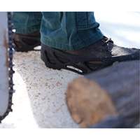 Brass Stride&reg; Non-Sparking Ice Cleats, Brass, Stud Traction, Small Distribution Industrielle GC