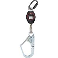 Cordage de s&eacute;curit&eacute; autor&eacute;tractable avec grand mousqueton Dynamic, 7', Polyester, Pivotant Distribution Industrielle GC