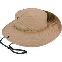 Chapeau l&eacute;ger de forestier Chill-Its 8936 avec panneau en maille, Khaki Distribution Industrielle GC