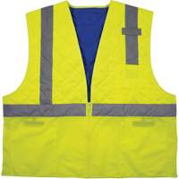 Veste de s&eacute;curit&eacute; refroidissante Chill-Its 6668, Petit, Jaune lime haute visibilit&eacute; Distribution Industrielle GC