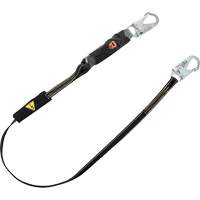 V-Series Welding Energy Absorbing Lanyard, 6', Snap Hook Center, Snap Hook Leg Ends, Kevlar&reg;/Metal/Nylon Distribution Industrielle GC