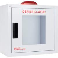 Standard Large AED Cabinet with Alarm & Strobe, Zoll AED Plus&reg;/Zoll AED 3/Cardio-Science/Physio-Control For, Non-Medical Distribution Industrielle GC