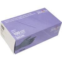 Gants jetables de calibre m&eacute;dical, Petit, Nitrile, 6 mils, Sans poudre, Noir, Classe 2 Distribution Industrielle GC