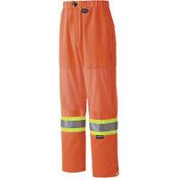 6001P Pantalon de s&eacute;curit&eacute; routi&egrave;re, Polyester, T-petit, Orange haute visibilit&eacute; Distribution Industrielle GC