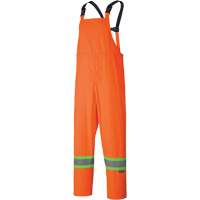 5598 Combinaison de pluie imperm&eacute;able et l&eacute;g&egrave;re, Polyester/PVC, Petit, Orange haute visibilit&eacute; Distribution Industrielle GC