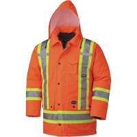 5020 Manteau imperm&eacute;able 7 en 1, Orange haute visibilit&eacute;, Petit Distribution Industrielle GC