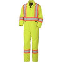 5512 Coveralls, 36, High Visibility Lime-Yellow Distribution Industrielle GC
