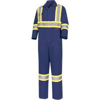 5516T Safety Coveralls, 44 (Tall), Navy Blue Distribution Industrielle GC