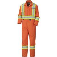 5513 Industrial Wash Coveralls, 36, High Visibility Orange Distribution Industrielle GC