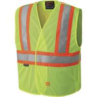 6916A Veste de s&eacute;curit&eacute; ignifug&eacute;e, Jaune lime haute visibilit&eacute;, Moyen/Petit, Polyester Distribution Industrielle GC