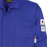 7779 Combinaison ignifuge r&eacute;sistant aux arcs &eacute;lectriques FR-Tech 88/12, Taille 48, Bleu royal Distribution Industrielle GC