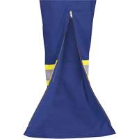 7706 Combinaison ignifuge FR-Tech avec fermetures &agrave; glissi&egrave;re aux jambes, Taille 36, Bleu royal, 9,7 cal/cm² Distribution Industrielle GC