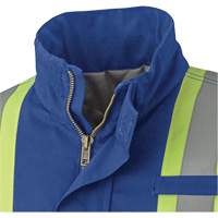 5523 Manteau de s&eacute;curit&eacute; ignifuge, Petit, Bleu royal, 58 cal/cm² Distribution Industrielle GC
