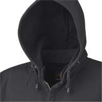 337 Capuche &agrave; fermeture &eacute;clair ignifug&eacute;e, Hommes, T-petit, Noir, 22 cal/cm² Distribution Industrielle GC