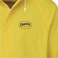 577J Veste imperm&eacute;able, Polyester/PVC, Petit, Jaune Distribution Industrielle GC