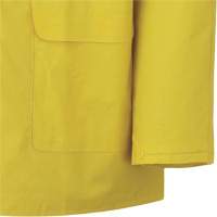 577J Veste imperm&eacute;able, Polyester/PVC, Petit, Jaune Distribution Industrielle GC