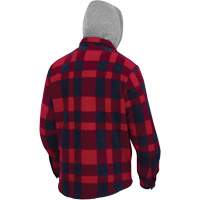 415RB Quilted Hooded Shirt, Men's, Small, Multi-Colour Distribution Industrielle GC