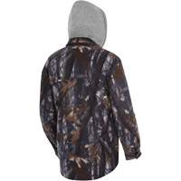 415CM Quilted Hooded Shirt, Men's, X-Small, Multi-Colour Distribution Industrielle GC