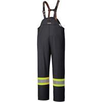 5895BK Salopettes extensibles imperm&eacute;ables et ignifuges, T-petit, Noir Distribution Industrielle GC