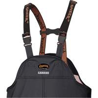 5895BK Salopettes extensibles imperm&eacute;ables et ignifuges, T-petit, Noir Distribution Industrielle GC