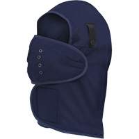 565N Doublure de casque de protection &agrave; col long, Doublure en Molleton, Taille unique, Bleu marin Distribution Industrielle GC