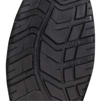 1028 Bottes de travail 8" marron, Cuir, Embout Acier, Taille 10 Distribution Industrielle GC