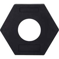 2320 Base de poteau d&eacute;lin&eacute;ateur empilable, 17 lb Distribution Industrielle GC