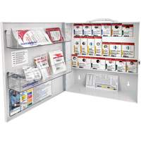 Armoire pour premiers soins SmartCompliance, R&eacute;pond &agrave; la norme CSA Z1220-17 type 2 environnements &agrave; faible risque, Petit (2-25 travailleurs) Distribution Industrielle GC