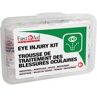Ensemble pour les l&eacute;sions oculaires, Boîte en plastique Distribution Industrielle GC
