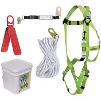 RK4-50 Compliance Fall Protection Kit, Roofer's Kit Distribution Industrielle GC
