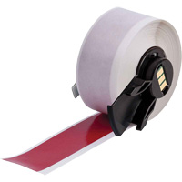 Multi-Purpose Label Tape, Vinyl, Red, 1" Width Distribution Industrielle GC