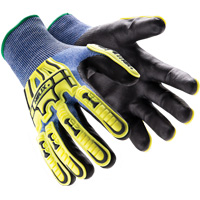 Helix&reg; 3016 Impact Gloves, 7/Small, HPPE Palm, Elastic/Knit Wrist Cuff Distribution Industrielle GC