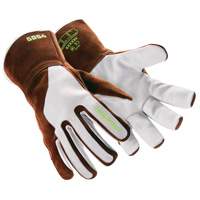 HeatArmor&reg; 5054 Welding Gloves, Grain Goatskin, Size Small/7 Distribution Industrielle GC