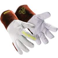 HeatArmor&reg; 5058 Welding Gloves, Grain Goatskin, Size Small/7 Distribution Industrielle GC