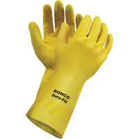 Gants r&eacute;utilisables Dura-Fit , Taille Petit/7, 12" lo, Latex, Doublure en Ouat&eacute;e, 20 mils Distribution Industrielle GC