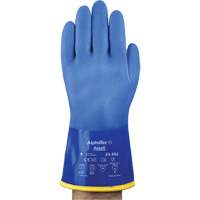 AlphaTec&reg; 23-202 PVC Gloves, Size 8, 11.8" L, Cotton, Fleece Inner Lining Distribution Industrielle GC