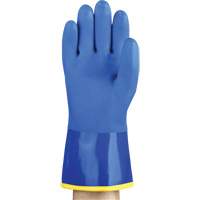 AlphaTec&reg; 23-202 PVC Gloves, Size 8, 11.8" L, Cotton, Fleece Inner Lining Distribution Industrielle GC