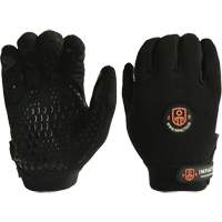 Mechanic Anti-Impact Gloves, 7/Small, Synthetic/Suede Palm, Elastic/Hook & Loop Cuff Distribution Industrielle GC