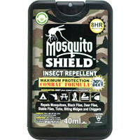 Pocket-Sized Mosquito Shield Insect Repellent, 30% DEET, Spray, 40 ml Distribution Industrielle GC