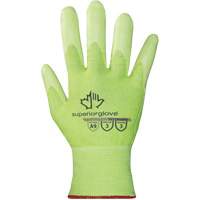 S21TXUGFN High-Visibility Cut-Resistant Gloves, Size 5/2X-Small, 21 Gauge, Nitrile Coated, TenActiv Shell, ASTM ANSI Level A9 Distribution Industrielle GC