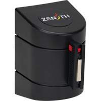 Barri&egrave;re murale magn&eacute;tique avec bande magn&eacute;tique, Plastique, Fixation magn&eacute;tique, 15', Ruban Noir et jaune Distribution Industrielle GC