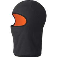 5502 Cagoule &agrave; 1 trou r&eacute;versible, Micro laine, Noir/Orange haute visibilit&eacute; Distribution Industrielle GC