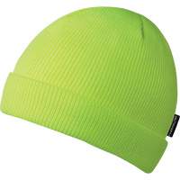 5567A Tuque, Doublure en Acrylique, Taille unique, Jaune lime haute visibilit&eacute; Distribution Industrielle GC
