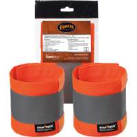 140A Brassard r&eacute;fl&eacute;chissant ajustable orange haute visibilit&eacute; de 14" X 4" Distribution Industrielle GC