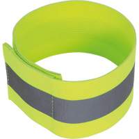 1142 Bande pour cheville &eacute;lastique jaune lime haute visibilit&eacute; Distribution Industrielle GC